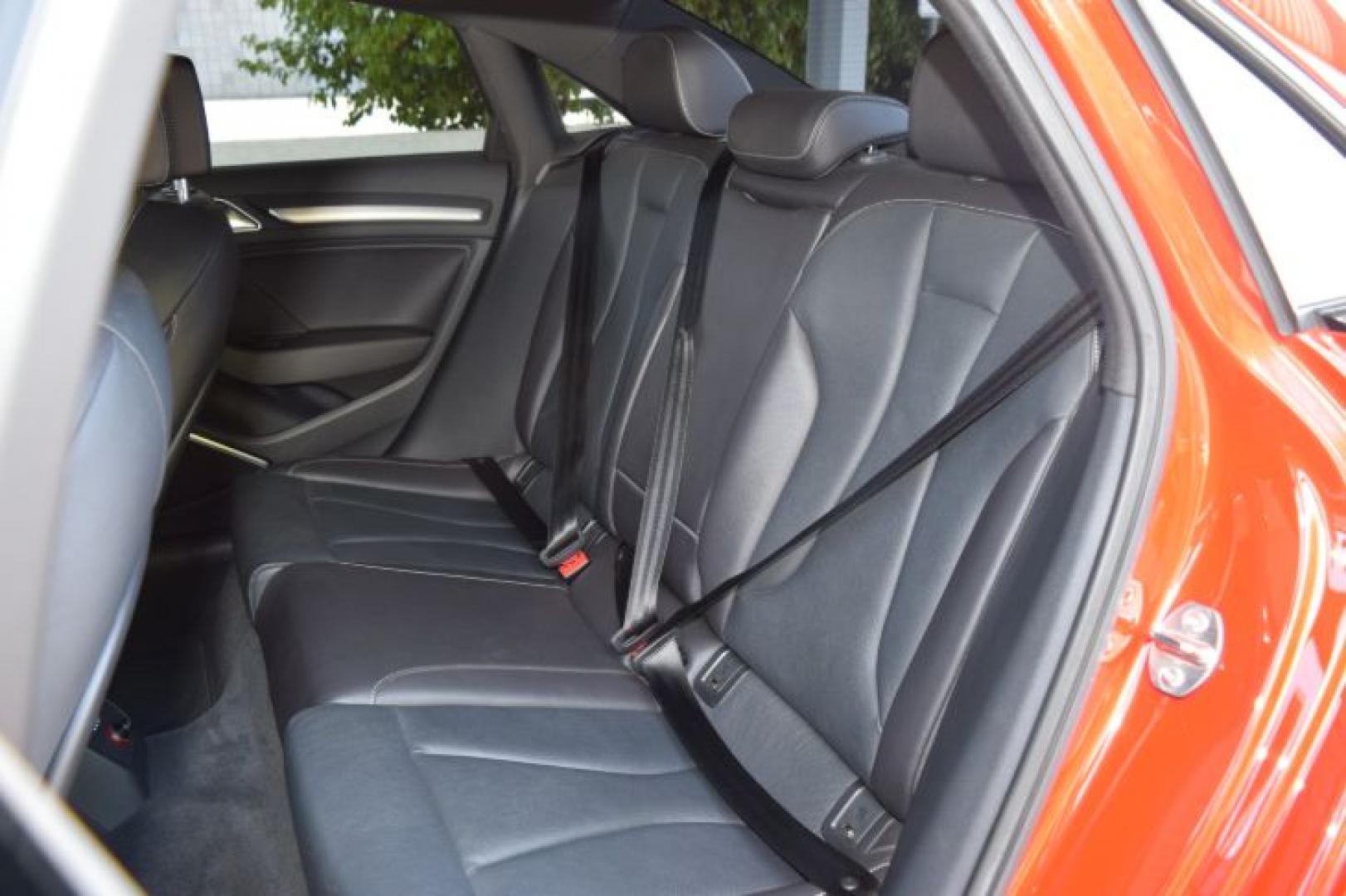 2015 Red /Black Leather Audi A3 2.0T Premium Sedan quattro S tronic (WAUFFGFF7F1) with an 2.0L L4 DOHC 16V engine, 6-Speed Automatic transmission, located at 11056 N 23rd Dr #101, Phoenix, AZ, 85029, (623) 434-4252, 33.587704, -112.109962 - Photo#11