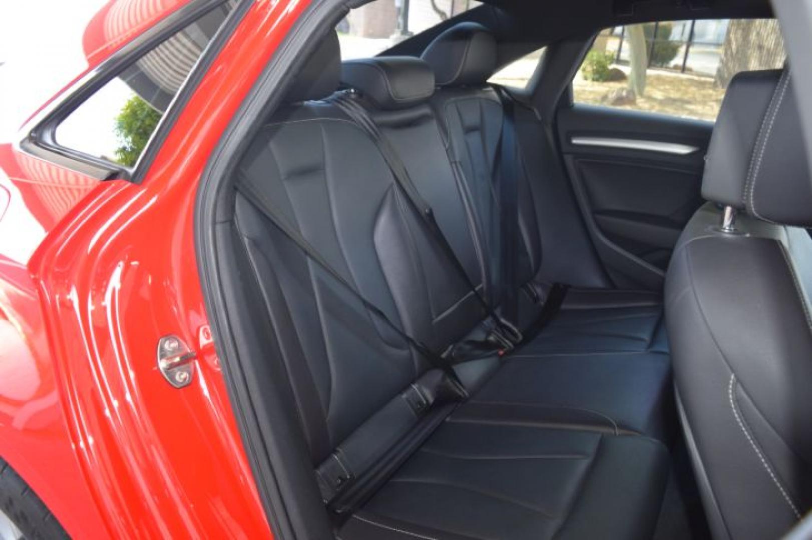2015 Red /Black Leather Audi A3 2.0T Premium Sedan quattro S tronic (WAUFFGFF7F1) with an 2.0L L4 DOHC 16V engine, 6-Speed Automatic transmission, located at 11056 N 23rd Dr #101, Phoenix, AZ, 85029, (623) 434-4252, 33.587704, -112.109962 - Photo#13