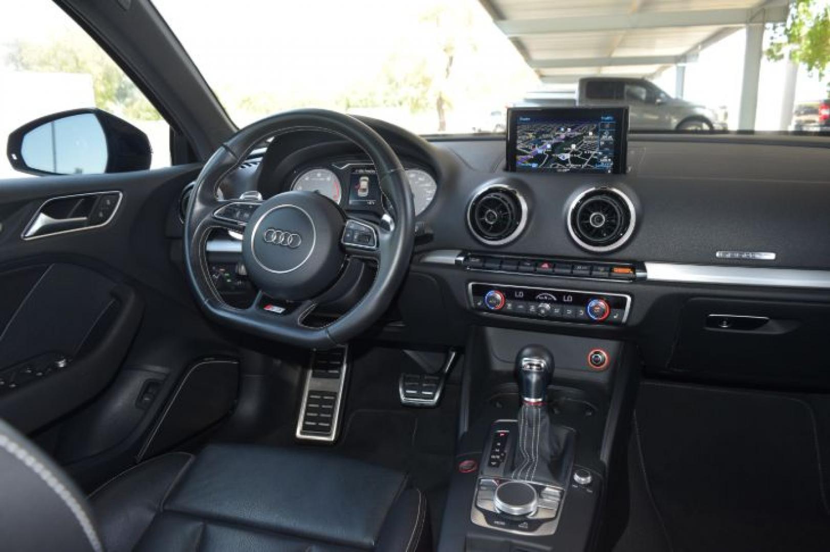 2015 Red /Black Leather Audi A3 2.0T Premium Sedan quattro S tronic (WAUFFGFF7F1) with an 2.0L L4 DOHC 16V engine, 6-Speed Automatic transmission, located at 11056 N 23rd Dr #101, Phoenix, AZ, 85029, (623) 434-4252, 33.587704, -112.109962 - Photo#16