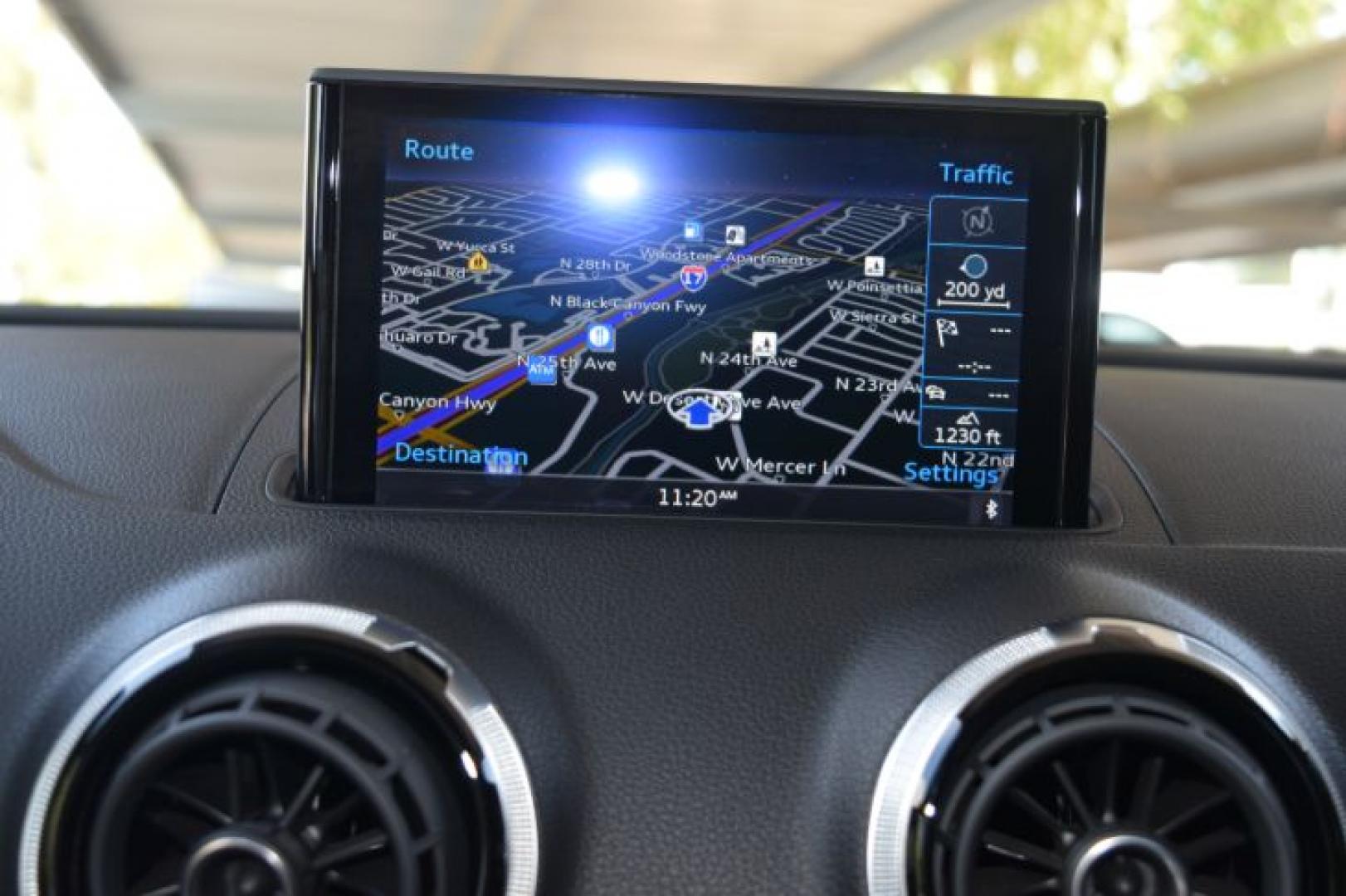 2015 Red /Black Leather Audi A3 2.0T Premium Sedan quattro S tronic (WAUFFGFF7F1) with an 2.0L L4 DOHC 16V engine, 6-Speed Automatic transmission, located at 11056 N 23rd Dr #101, Phoenix, AZ, 85029, (623) 434-4252, 33.587704, -112.109962 - Photo#17