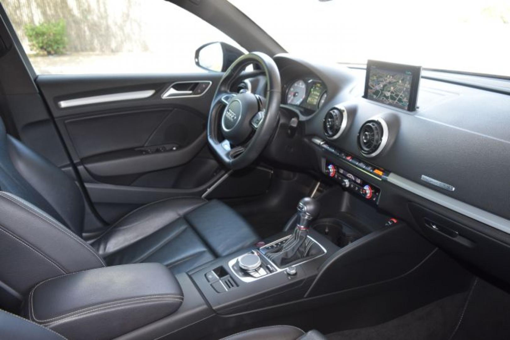 2015 Red /Black Leather Audi A3 2.0T Premium Sedan quattro S tronic (WAUFFGFF7F1) with an 2.0L L4 DOHC 16V engine, 6-Speed Automatic transmission, located at 11056 N 23rd Dr #101, Phoenix, AZ, 85029, (623) 434-4252, 33.587704, -112.109962 - Photo#1