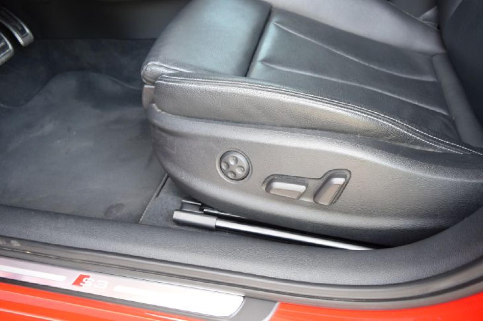 2015 Red /Black Leather Audi A3 2.0T Premium Sedan quattro S tronic (WAUFFGFF7F1) with an 2.0L L4 DOHC 16V engine, 6-Speed Automatic transmission, located at 11056 N 23rd Dr #101, Phoenix, AZ, 85029, (623) 434-4252, 33.587704, -112.109962 - Photo#21