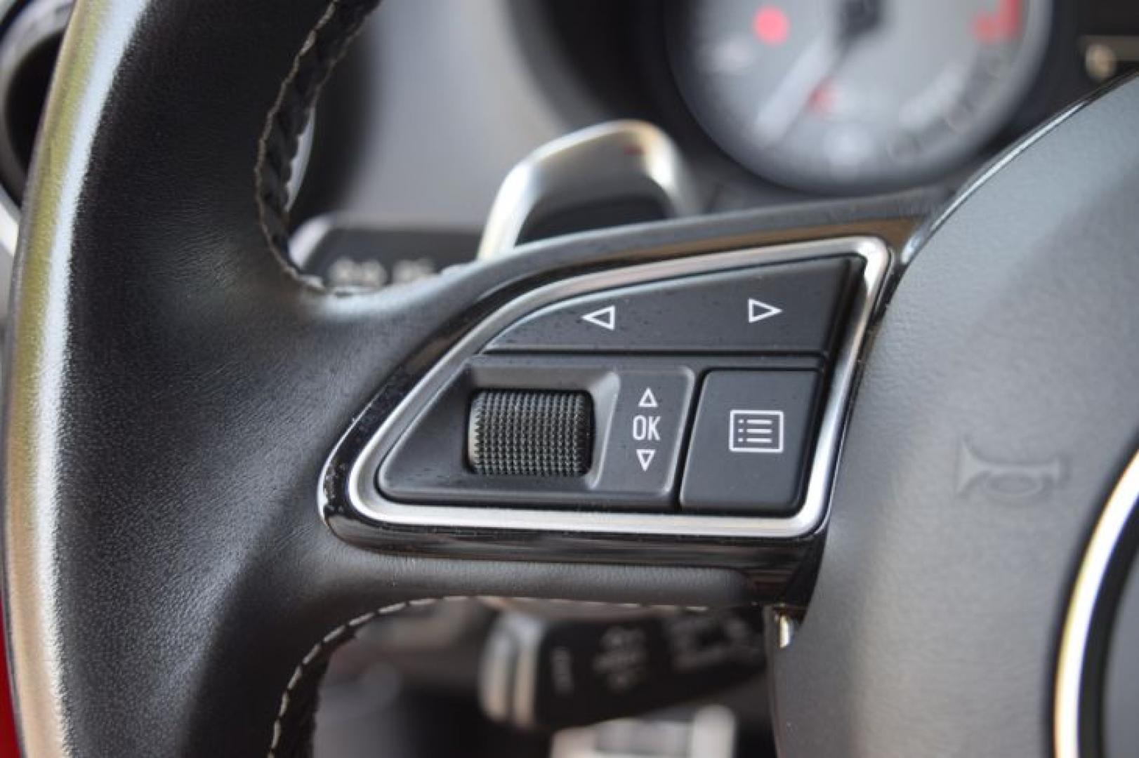 2015 Red /Black Leather Audi A3 2.0T Premium Sedan quattro S tronic (WAUFFGFF7F1) with an 2.0L L4 DOHC 16V engine, 6-Speed Automatic transmission, located at 11056 N 23rd Dr #101, Phoenix, AZ, 85029, (623) 434-4252, 33.587704, -112.109962 - Photo#28