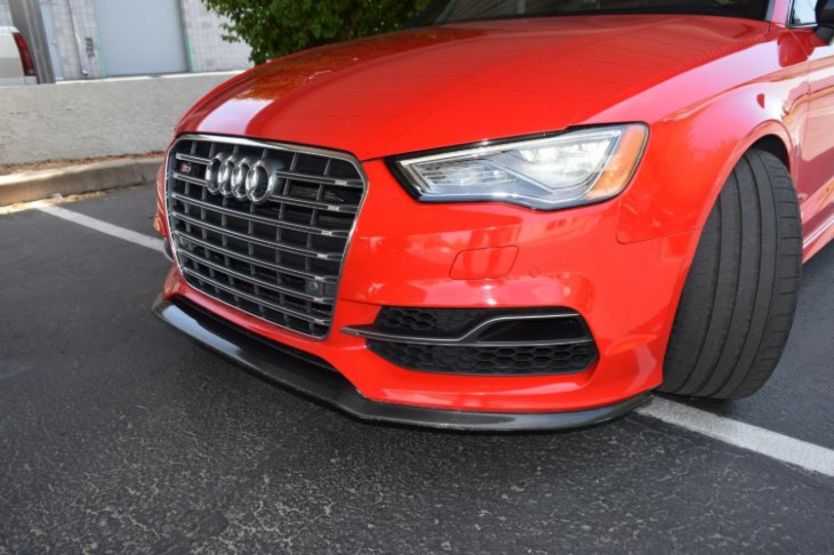 2015 Red /Black Leather Audi A3 2.0T Premium Sedan quattro S tronic (WAUFFGFF7F1) with an 2.0L L4 DOHC 16V engine, 6-Speed Automatic transmission, located at 11056 N 23rd Dr #101, Phoenix, AZ, 85029, (623) 434-4252, 33.587704, -112.109962 - Photo#33