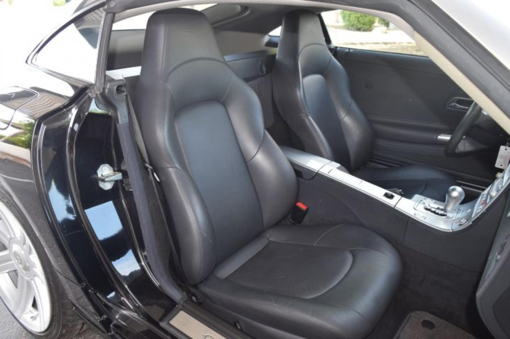 2004 Black /Dark Slate Gray Chrysler Crossfire Coupe (1C3AN69L74X) with an 3.2L V6 SOHC 18V engine, Automatic transmission, located at 11056 N 23rd Dr #101, Phoenix, AZ, 85029, (623) 434-4252, 33.587704, -112.109962 - Photo#10