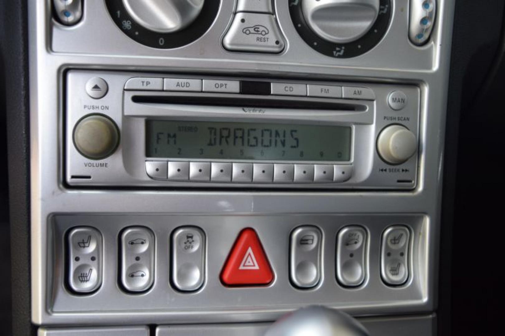 2004 Black /Dark Slate Gray Chrysler Crossfire Coupe (1C3AN69L74X) with an 3.2L V6 SOHC 18V engine, Automatic transmission, located at 11056 N 23rd Dr #101, Phoenix, AZ, 85029, (623) 434-4252, 33.587704, -112.109962 - Photo#13