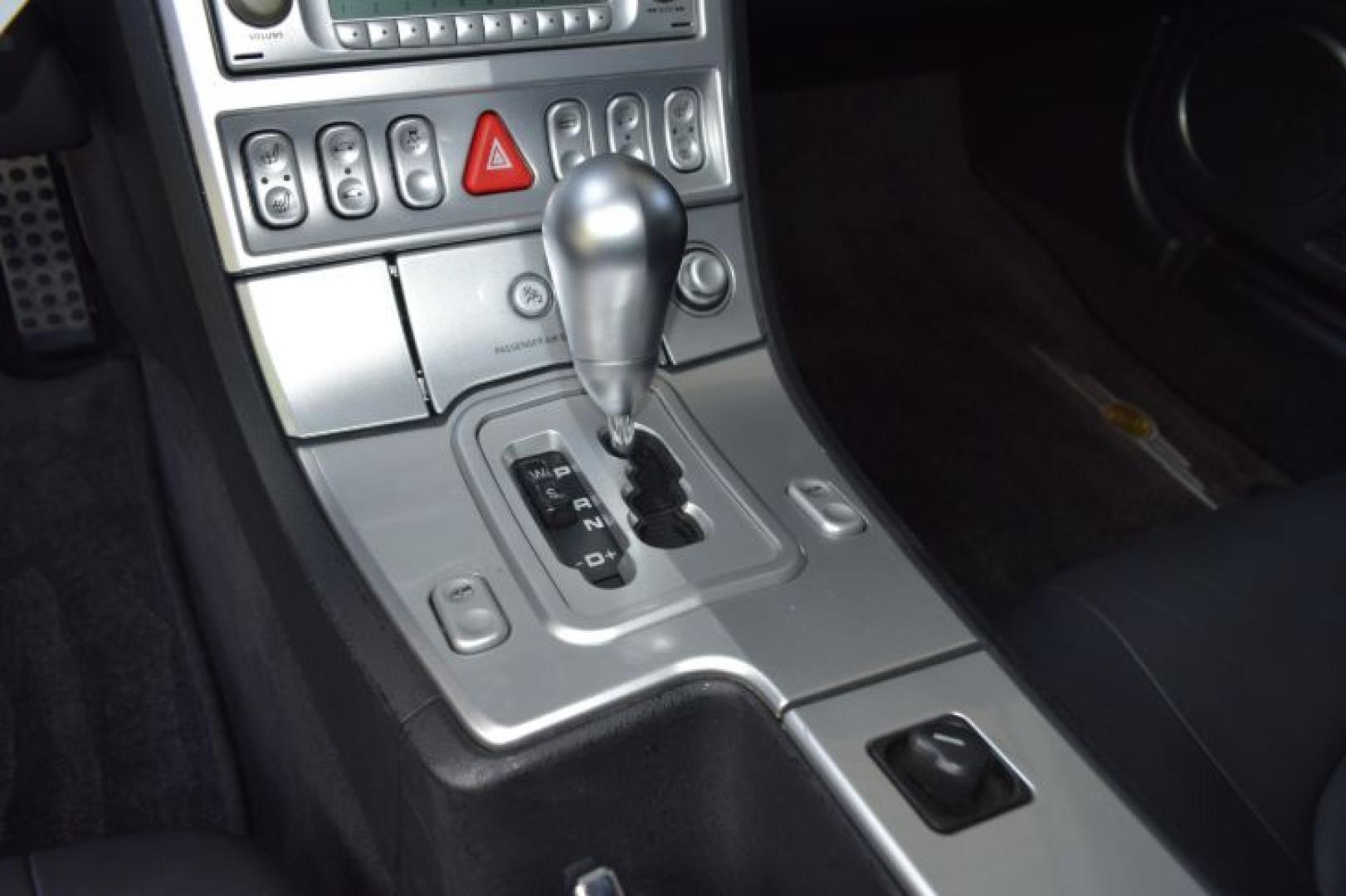 2004 Black /Dark Slate Gray Chrysler Crossfire Coupe (1C3AN69L74X) with an 3.2L V6 SOHC 18V engine, Automatic transmission, located at 11056 N 23rd Dr #101, Phoenix, AZ, 85029, (623) 434-4252, 33.587704, -112.109962 - Photo#15