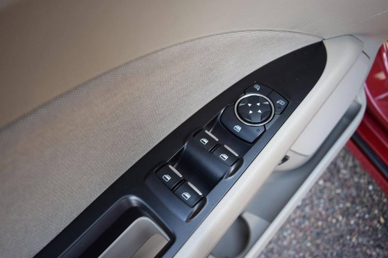 2017 Ruby Red Metallic Tinted Clearcoat /Medium Light Stone Ford Fusion Hybrid SE (3FA6P0LU2HR) with an 2.0L L4 DOHC 16V HYBRID engine, CVT transmission, located at 11056 N 23rd Dr #101, Phoenix, AZ, 85029, (623) 434-4252, 33.587704, -112.109962 - Photo#24