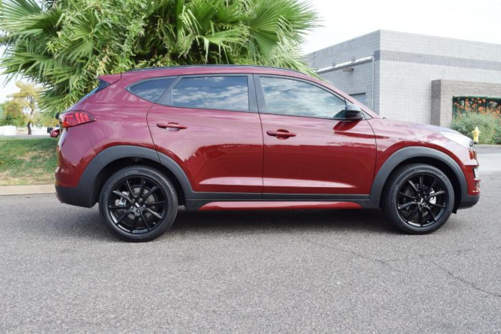 2019 Gemstone Red /Black Hyundai Tucson Sport (KM8J33ALXKU) with an 2.4L L4 DOHC 16V engine, 6-Speed Automatic transmission, located at 11056 N 23rd Dr #101, Phoenix, AZ, 85029, (623) 434-4252, 33.587704, -112.109962 - Photo#3