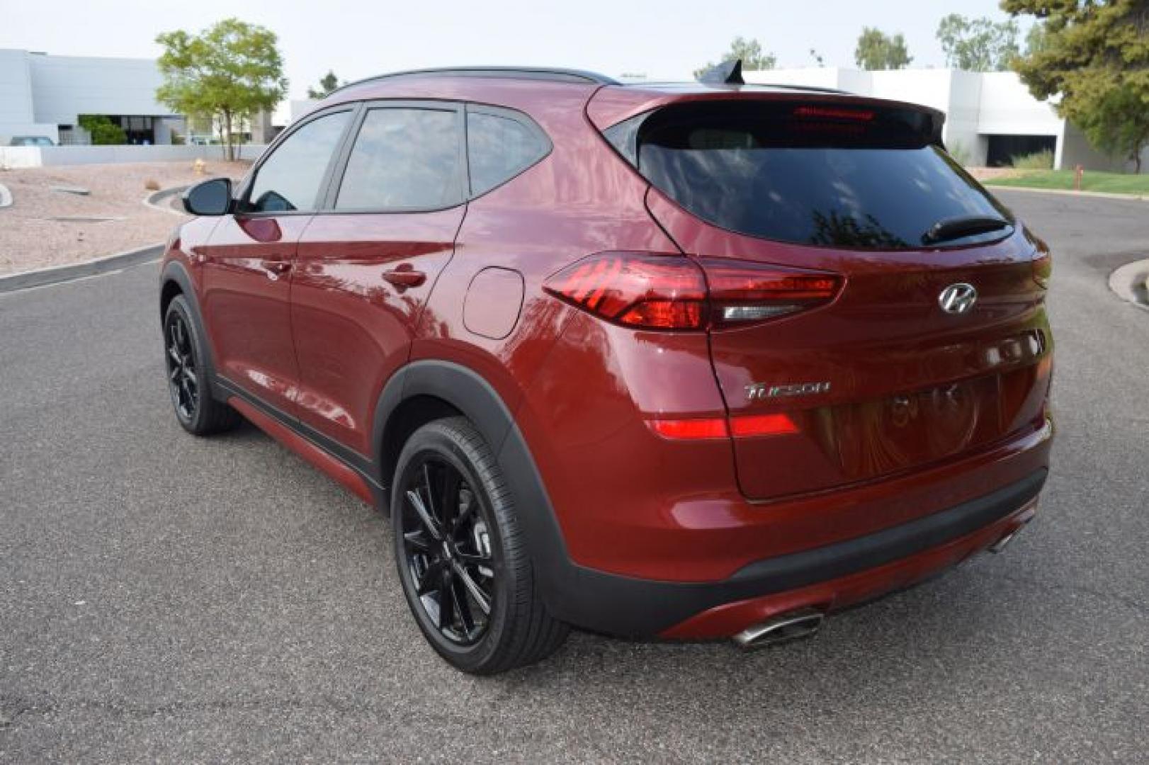 2019 Gemstone Red /Black Hyundai Tucson Sport (KM8J33ALXKU) with an 2.4L L4 DOHC 16V engine, 6-Speed Automatic transmission, located at 11056 N 23rd Dr #101, Phoenix, AZ, 85029, (623) 434-4252, 33.587704, -112.109962 - Photo#6