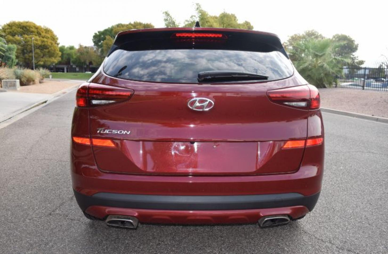 2019 Gemstone Red /Black Hyundai Tucson Sport (KM8J33ALXKU) with an 2.4L L4 DOHC 16V engine, 6-Speed Automatic transmission, located at 11056 N 23rd Dr #101, Phoenix, AZ, 85029, (623) 434-4252, 33.587704, -112.109962 - Photo#7