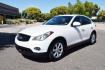 2008 Moonlight White Pearl /Wheat Infiniti EX EX35 (JNKAJ09E58M) with an 3.5L V6 DOHC 24V engine, 5-Speed Automatic Overdrive transmission, located at 11056 N 23rd Dr #101, Phoenix, AZ, 85029, (623) 434-4252, 33.587704, -112.109962 - Photo#2