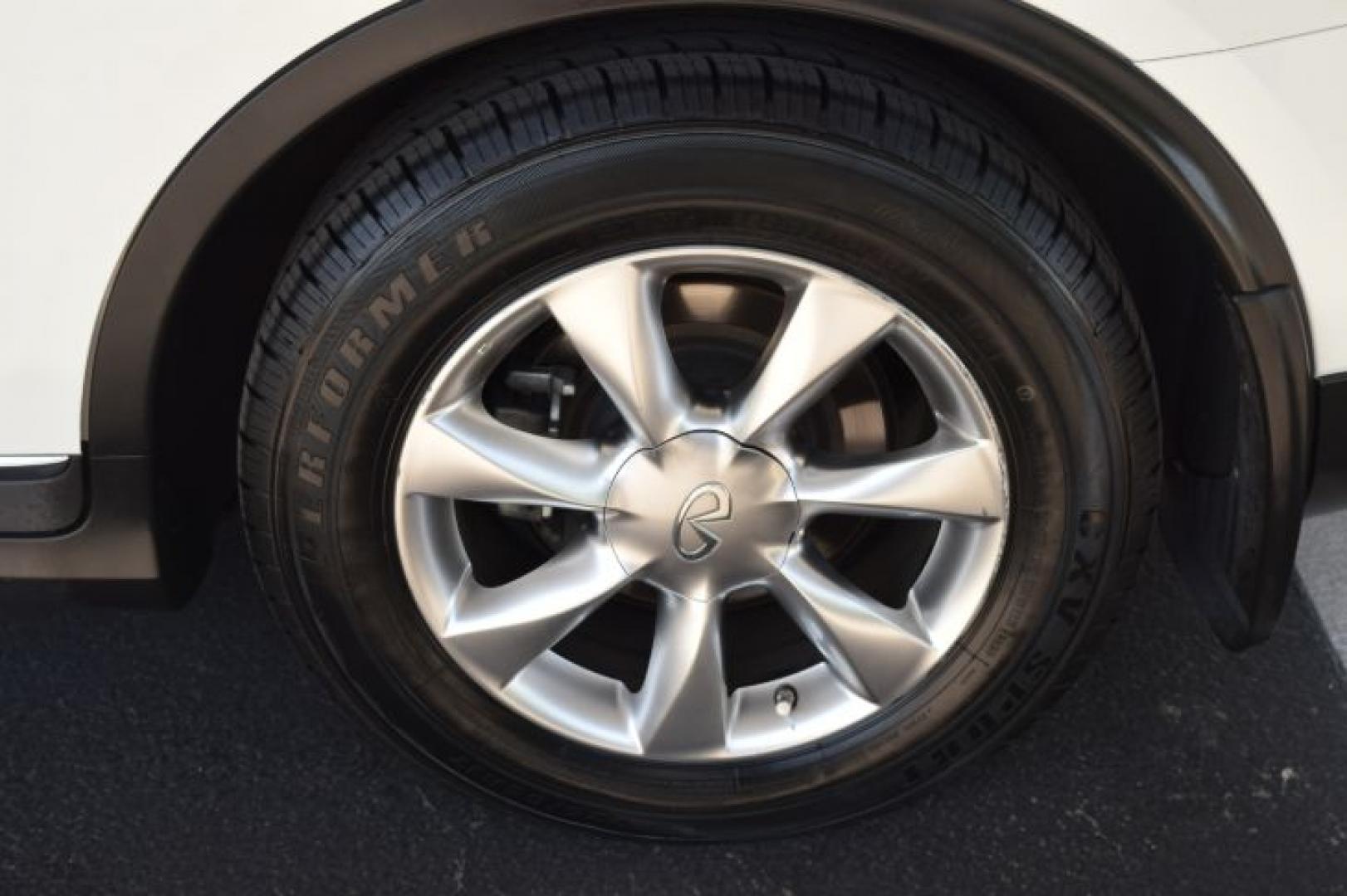 2008 Moonlight White Pearl /Wheat Infiniti EX EX35 (JNKAJ09E58M) with an 3.5L V6 DOHC 24V engine, 5-Speed Automatic Overdrive transmission, located at 11056 N 23rd Dr #101, Phoenix, AZ, 85029, (623) 434-4252, 33.587704, -112.109962 - Photo#30