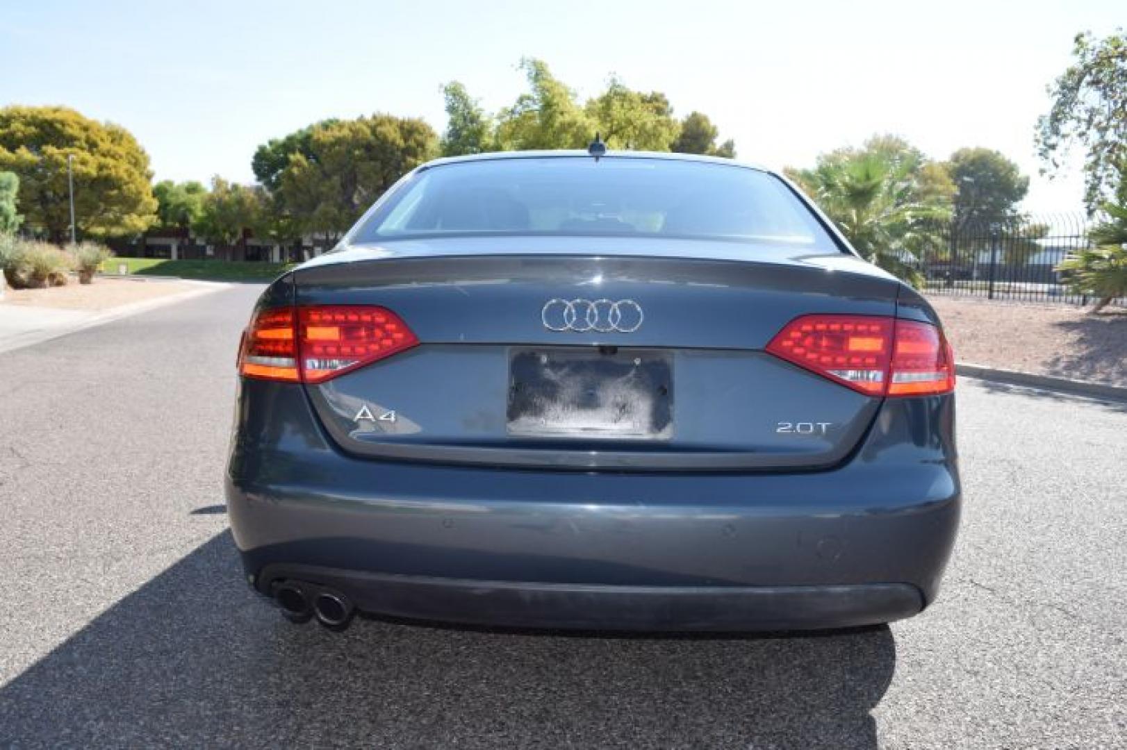 2011 Quartz Gray Metallic /Black Audi A4 2.0 T Sedan FrontTrak Multitronic (WAUEFAFL6BN) with an 2.0L L4 DOHC 16V TURBO engine, Continuously Variable Transmisson transmission, located at 11056 N 23rd Dr #101, Phoenix, AZ, 85029, (623) 434-4252, 33.587704, -112.109962 - Photo#7