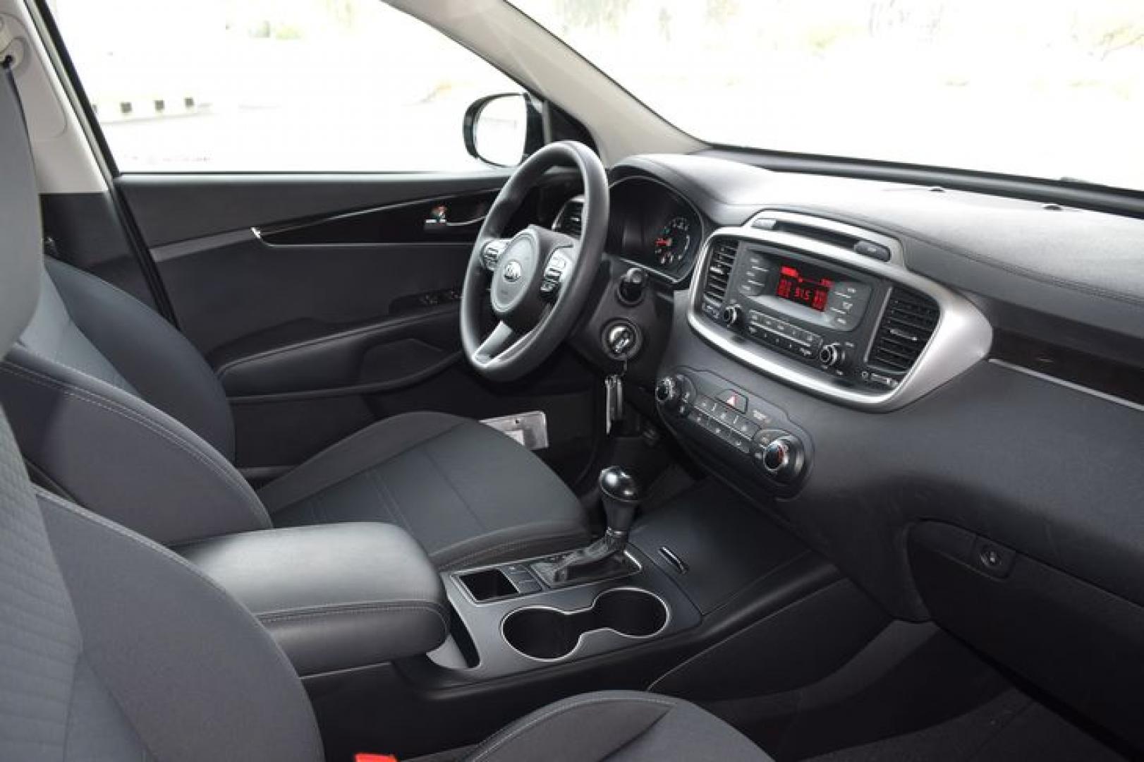 2017 Titanium Silver /Satin Black Kia Sorento L 2WD (5XYPG4A32HG) with an 2.4L L4 DOHC 16V engine, 6-Speed Automatic transmission, located at 11056 N 23rd Dr #101, Phoenix, AZ, 85029, (623) 434-4252, 33.587704, -112.109962 - Photo#1