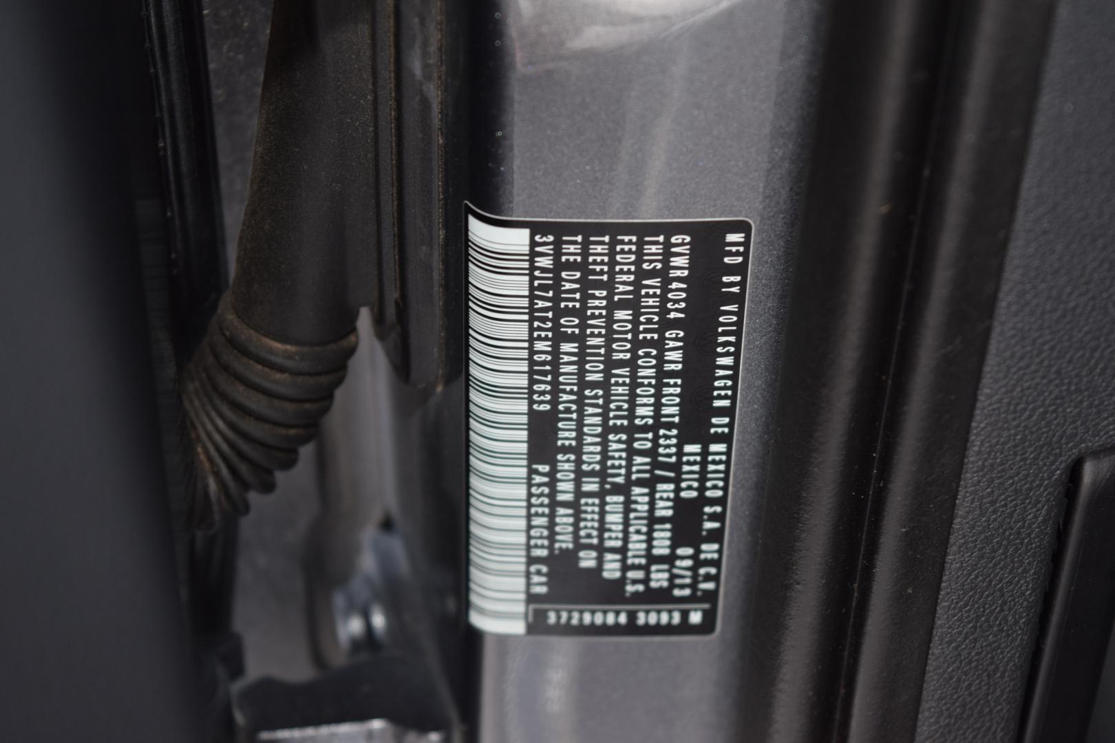 2014 /Black Volkswagen Beetle 2.0T Turbo (3VWJL7AT2EM) with an 2.0L L4 DOHC 16V TURBO DIESEL engine, Automatic transmission, located at 11056 N 23rd Dr #101, Phoenix, AZ, 85029, (623) 434-4252, 33.587704, -112.109962 - Photo#41