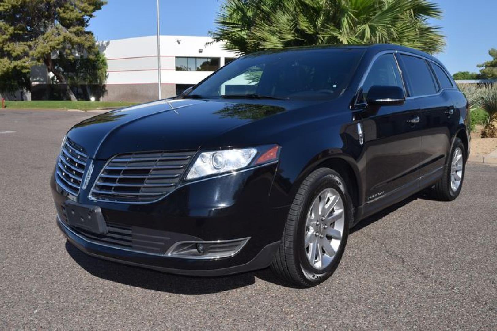 2017 Black Velvet /Charcoal Black Lincoln MKT Livery AWD (2LMHJ5NK5HB) with an 3.7L V6 DOHC 24V engine, 6-Speed Automatic transmission, located at 11056 N 23rd Dr #101, Phoenix, AZ, 85029, (623) 434-4252, 33.587704, -112.109962 - Photo#2