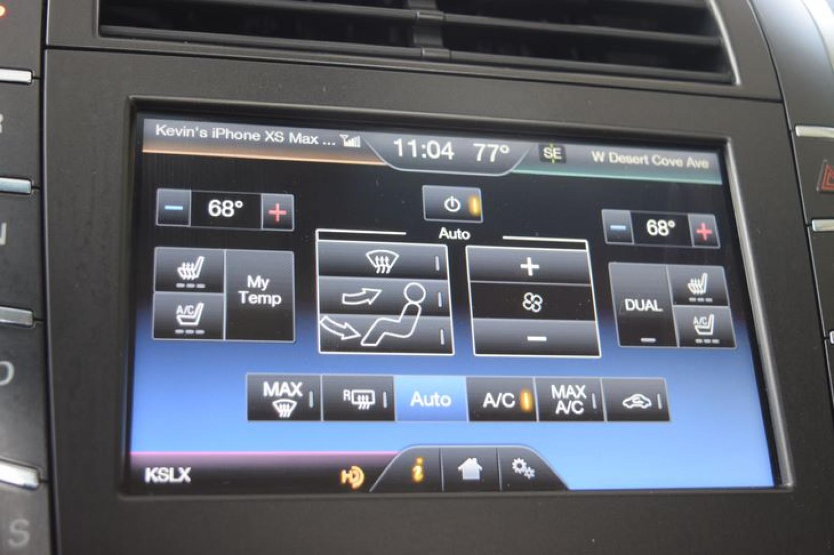 2014 White Platinum Metallic Tri-Coat /Light Dune Lincoln MKZ FWD (3LN6L2G94ER) with an 2.0L L4 DOHC 16V engine, 6-Speed Automatic transmission, located at 11056 N 23rd Dr #101, Phoenix, AZ, 85029, (623) 434-4252, 33.587704, -112.109962 - Photo#20