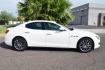 2019 Bianco /Nero Maserati Ghibli Base (ZAM57XSA5K1) with an 3.0L V6 DOHC 24V engine, 8-Speed Automatic transmission, located at 11056 N 23rd Dr #101, Phoenix, AZ, 85029, (623) 434-4252, 33.587704, -112.109962 - Photo#2