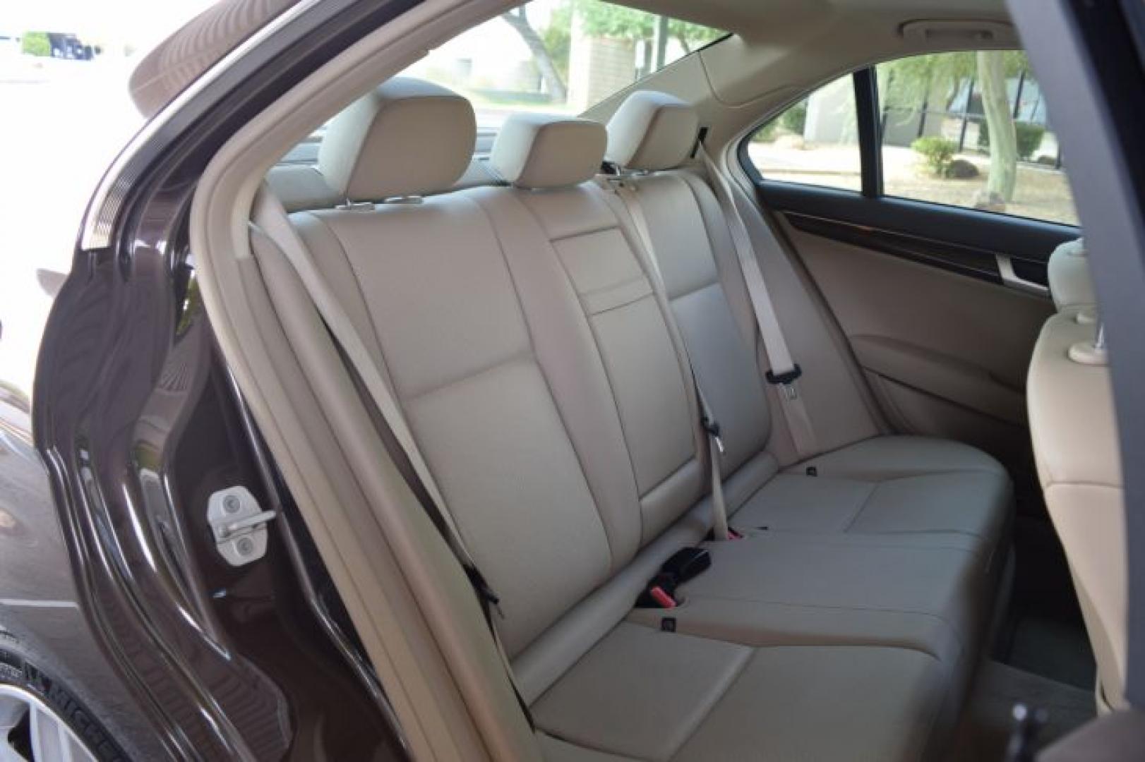 2014 Dolomite Brown Metallic /Sahara/Beige Mercedes-Benz C 250 C250 Luxury Sedan (WDDGF4HBXEA) with an 3.0L V6 DOHC 16V engine, 7-Speed Automatic transmission, located at 11056 N 23rd Dr #101, Phoenix, AZ, 85029, (623) 434-4252, 33.587704, -112.109962 - Photo#13