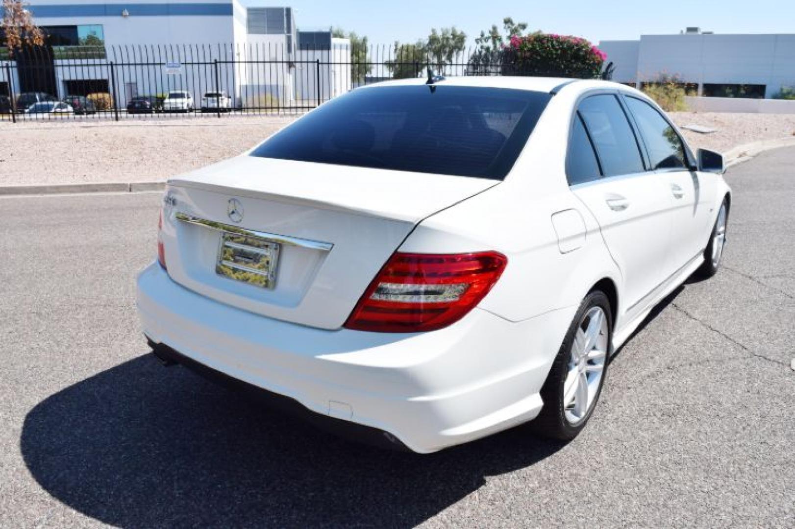 2012 Arctic White Mercedes-Benz C 250 C250 Sport Sedan (WDDGF4HB2CR) with an 3.0L V6 DOHC 16V engine, 7-Speed Automatic transmission, located at 11056 N 23rd Dr #101, Phoenix, AZ, 85029, (623) 434-4252, 33.587704, -112.109962 - Photo#5