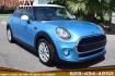 2017 Electric Blue Metallic /Black Pearl Mini Cooper 3-Door (WMWXU1C39H2) with an 1.6L L4 DOHC 16V TURBO engine, located at 11056 N 23rd Dr #101, Phoenix, AZ, 85029, (623) 434-4252, 33.587704, -112.109962 - Photo#0