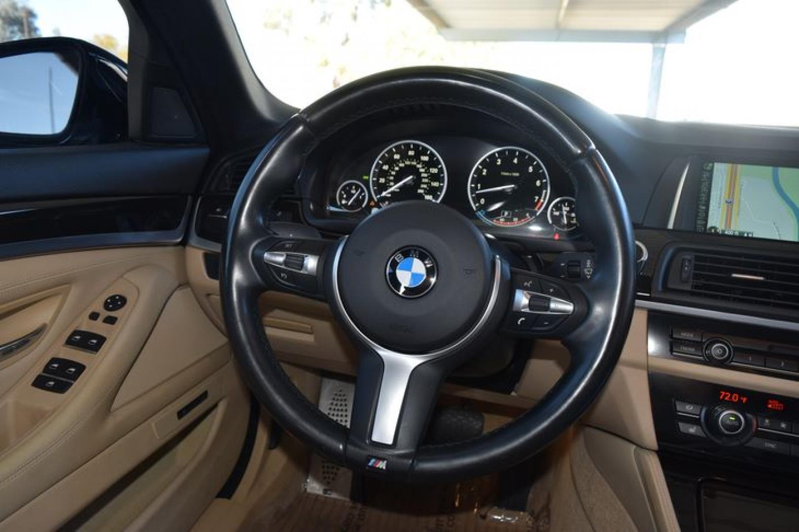 2014 Jet Black /Venetian Beige BMW 5-Series 535i (WBA5B1C52ED) with an 3.0L L6 DOHC 24V engine, Automatic transmission, located at 11056 N 23rd Dr #101, Phoenix, AZ, 85029, (623) 434-4252, 33.587704, -112.109962 - Photo#14