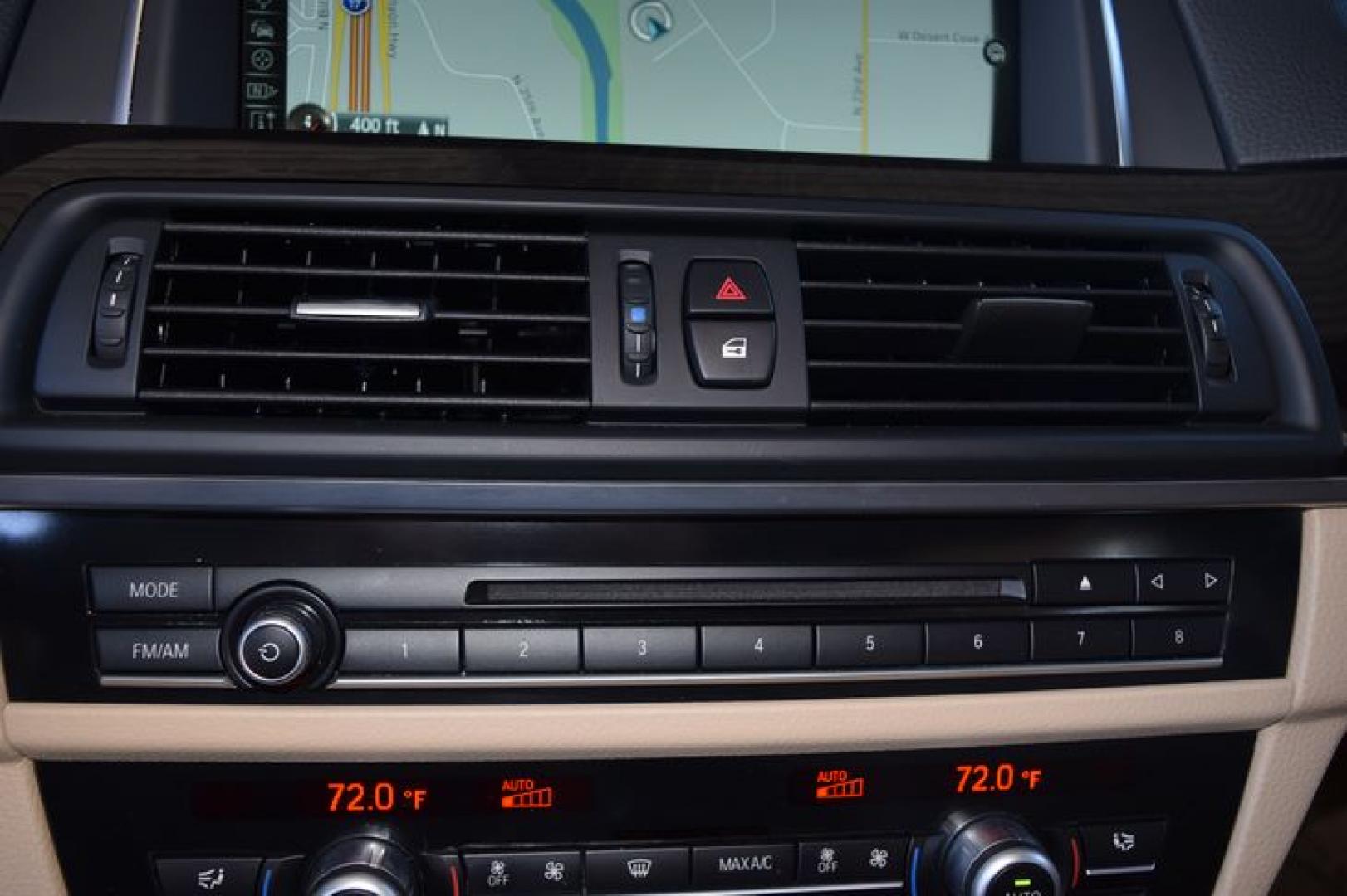 2014 Jet Black /Venetian Beige BMW 5-Series 535i (WBA5B1C52ED) with an 3.0L L6 DOHC 24V engine, Automatic transmission, located at 11056 N 23rd Dr #101, Phoenix, AZ, 85029, (623) 434-4252, 33.587704, -112.109962 - Photo#19