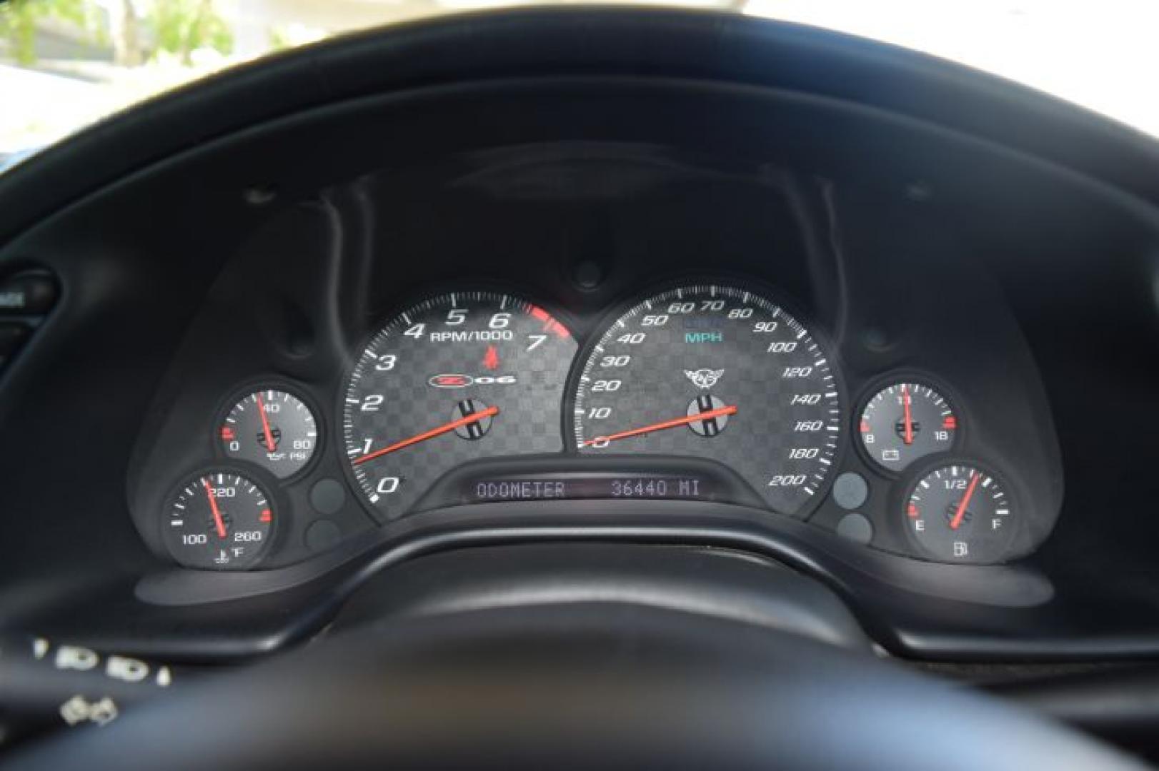 2002 Millenium Yellow /Black Chevrolet Corvette Z06 (1G1YY12S025) with an 5.7L V8 OHV 16V engine, 6-Speed Manual Overdrive transmission, located at 11056 N 23rd Dr #101, Phoenix, AZ, 85029, (623) 434-4252, 33.587704, -112.109962 - Photo#14