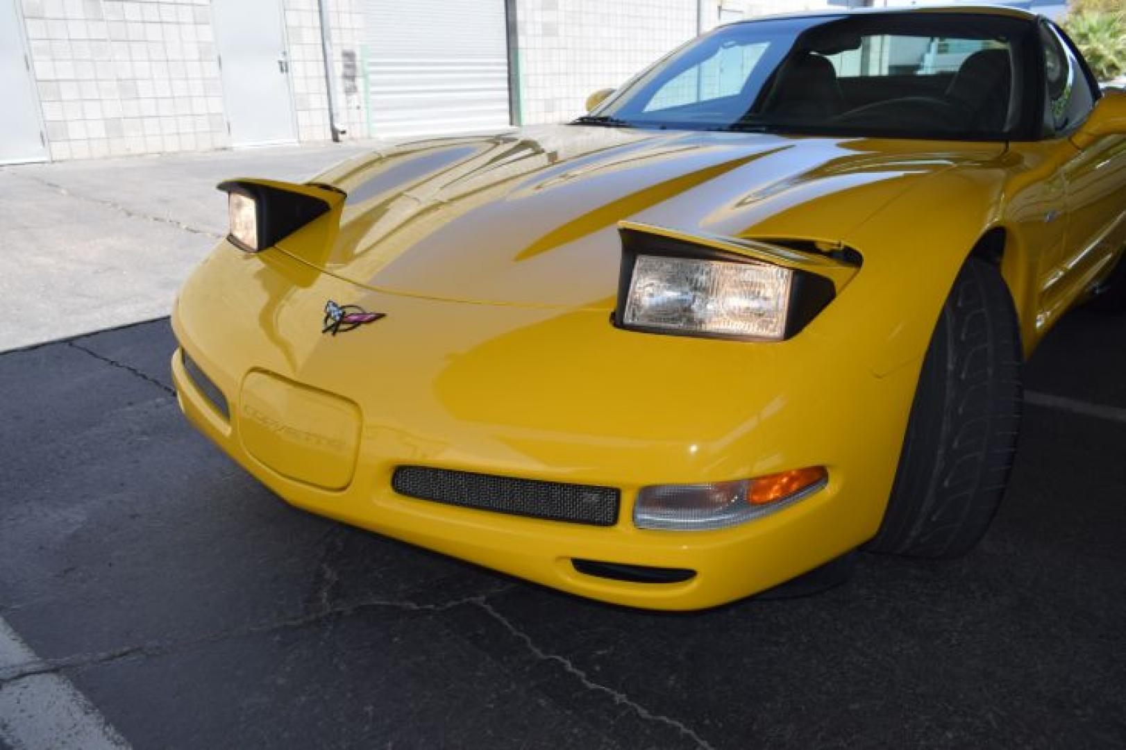 2002 Millenium Yellow /Black Chevrolet Corvette Z06 (1G1YY12S025) with an 5.7L V8 OHV 16V engine, 6-Speed Manual Overdrive transmission, located at 11056 N 23rd Dr #101, Phoenix, AZ, 85029, (623) 434-4252, 33.587704, -112.109962 - Photo#26