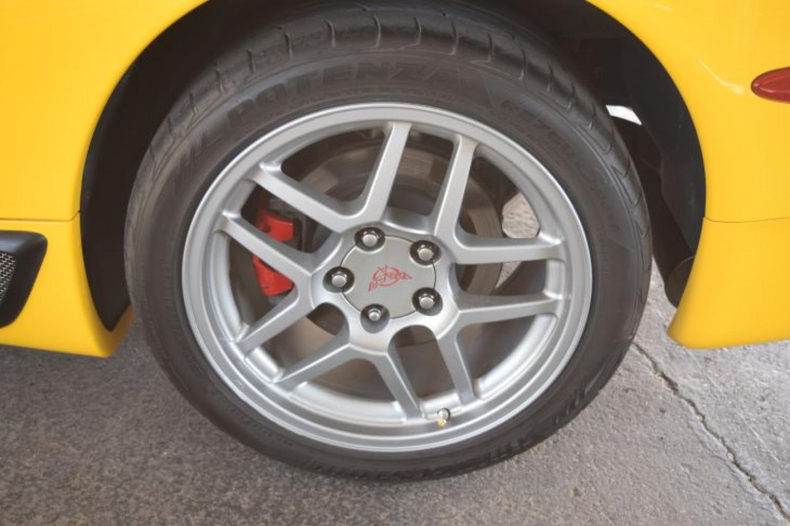 2002 Millenium Yellow /Black Chevrolet Corvette Z06 (1G1YY12S025) with an 5.7L V8 OHV 16V engine, 6-Speed Manual Overdrive transmission, located at 11056 N 23rd Dr #101, Phoenix, AZ, 85029, (623) 434-4252, 33.587704, -112.109962 - Photo#27