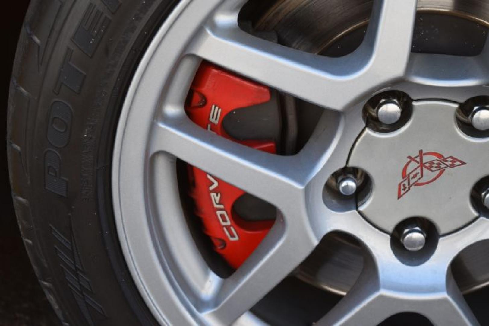 2002 Millenium Yellow /Black Chevrolet Corvette Z06 (1G1YY12S025) with an 5.7L V8 OHV 16V engine, 6-Speed Manual Overdrive transmission, located at 11056 N 23rd Dr #101, Phoenix, AZ, 85029, (623) 434-4252, 33.587704, -112.109962 - Photo#28