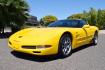 2002 Millenium Yellow /Black Chevrolet Corvette Z06 (1G1YY12S025) with an 5.7L V8 OHV 16V engine, 6-Speed Manual Overdrive transmission, located at 11056 N 23rd Dr #101, Phoenix, AZ, 85029, (623) 434-4252, 33.587704, -112.109962 - Photo#2