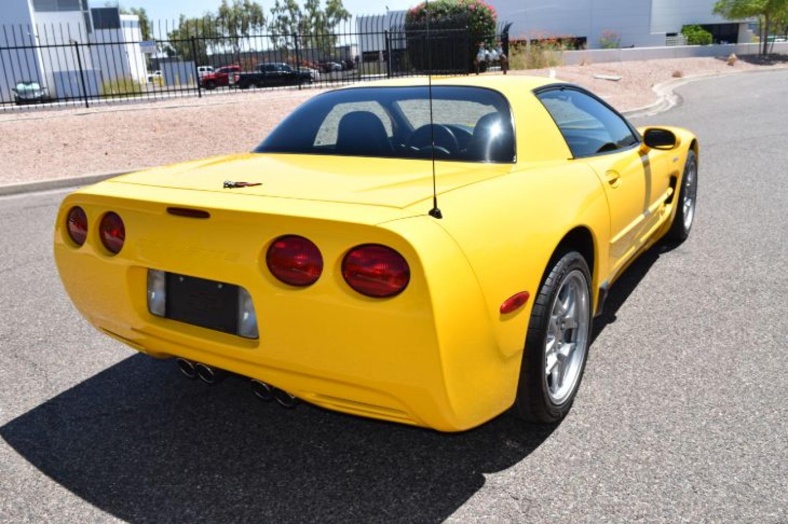 2002 Millenium Yellow /Black Chevrolet Corvette Z06 (1G1YY12S025) with an 5.7L V8 OHV 16V engine, 6-Speed Manual Overdrive transmission, located at 11056 N 23rd Dr #101, Phoenix, AZ, 85029, (623) 434-4252, 33.587704, -112.109962 - Photo#5