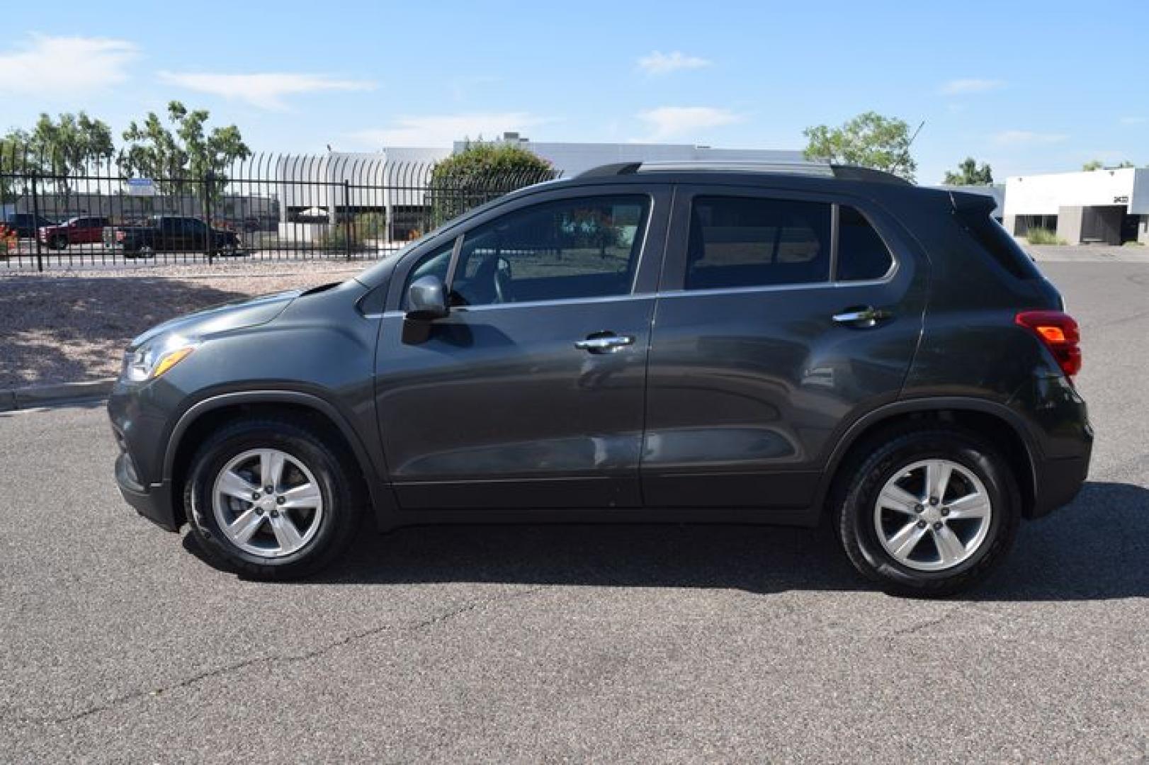 2018 Nightfall Gray Metallic /Jet Black Chevrolet Trax LT FWD (3GNCJLSBXJL) with an 1.4L L4 DOHC 16V engine, Automatic transmission, located at 11056 N 23rd Dr #101, Phoenix, AZ, 85029, (623) 434-4252, 33.587704, -112.109962 - Photo#7